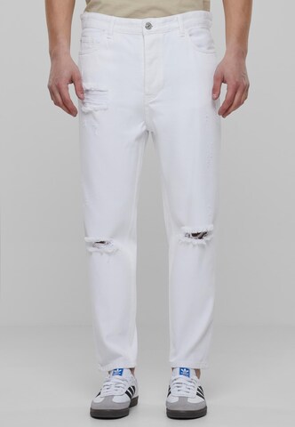 regular Jeans di 2Y Premium in bianco