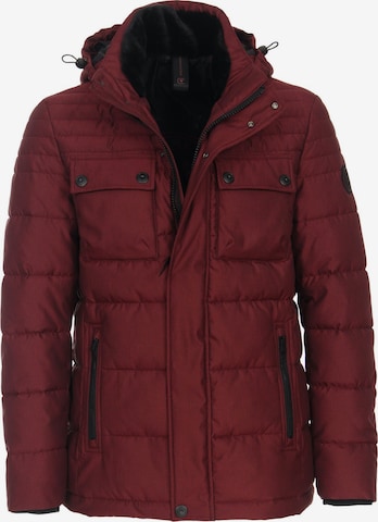 CASAMODA Winter Jacket in Red: front