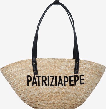 PATRIZIA PEPE Schultertasche in Braun: predná strana