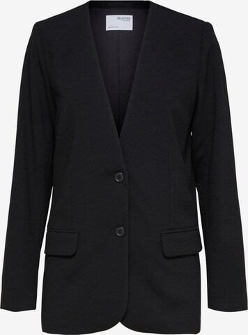 Blazer SELECTED FEMME en noir : devant