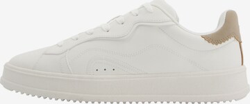 Bershka Sneaker in Weiß