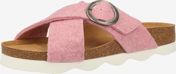 SHEPHERD Huisschoenen in Roze: voorkant