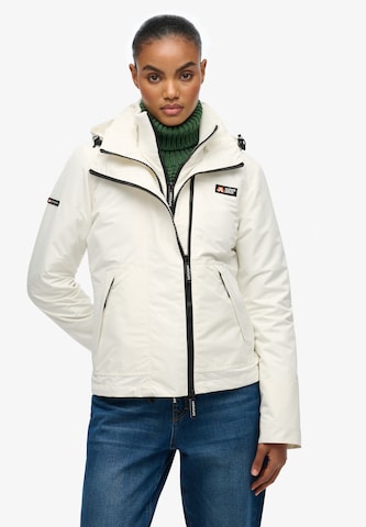 Superdry & Co Between-Season Jacket in White: front