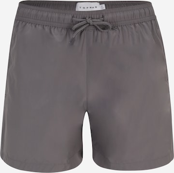 TOPMAN Badeshorts i grå: forside