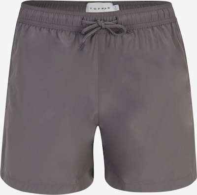 TOPMAN Shorts de bain en gris, Vue avec produit