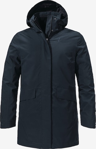 Schöffel Outdoorjacke 'Borkol' in Blau: Vorderseite