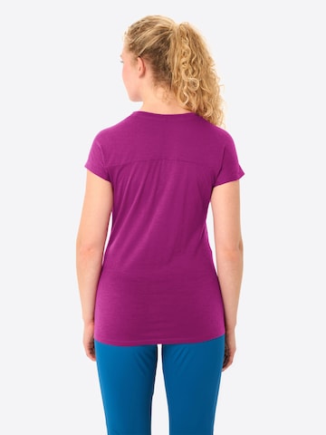 VAUDE Funktionsshirt 'Tekoa ' in Lila