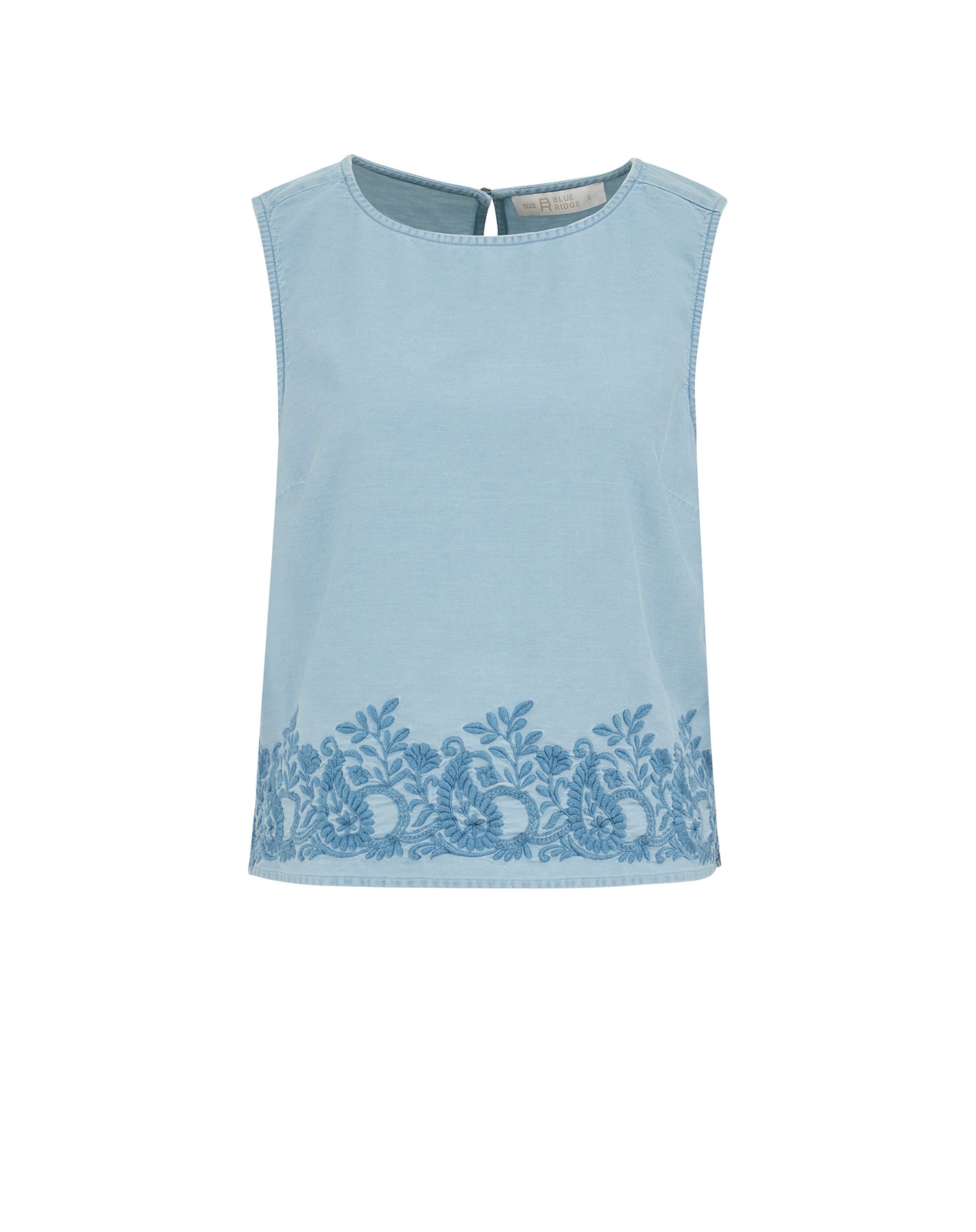 Haut WE Fashion en bleu : devant