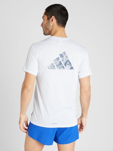 ADIDAS PERFORMANCE - Camiseta funcional en azul