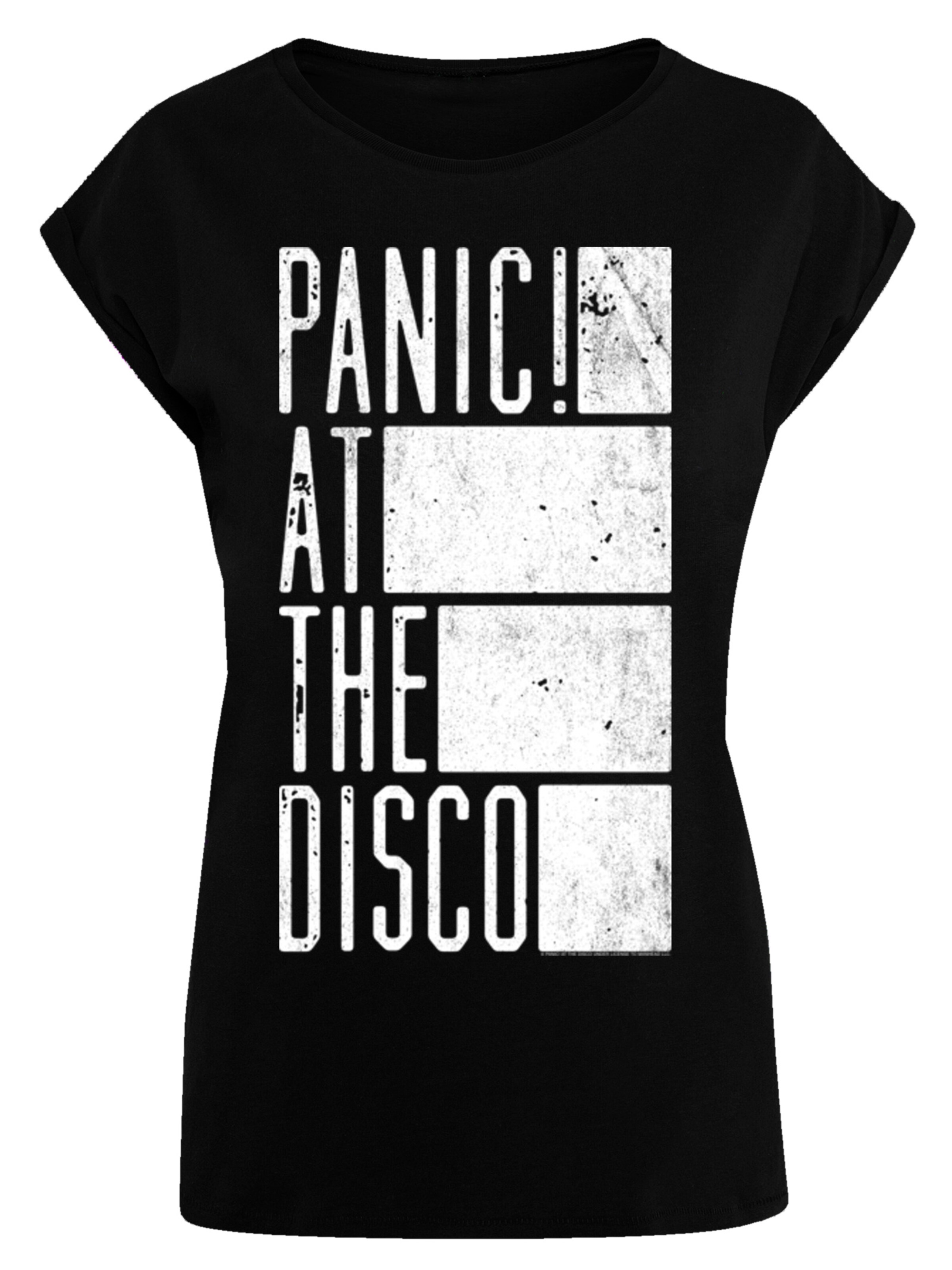 F4NT4STIC T-Shirt 'Panic At The Disco' in Schwarz: Vorderseite