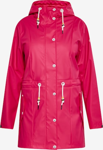 Schmuddelwedda Between-seasons coat in Pink: front