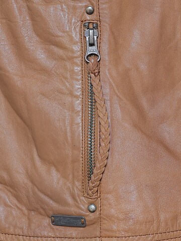 MUSTANG Lederjacke in Braun