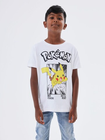 T-Shirt 'NOISI POKEMON' NAME IT en blanc