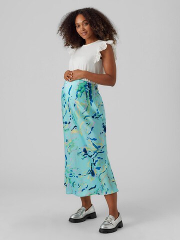 Vero Moda Maternity Skirt 'HEART' in Blue