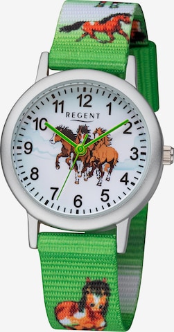 REGENT Watch in Green: front