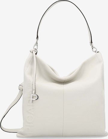 Picard Schultertasche 'Zoom' in Weiß: Vorderseite
