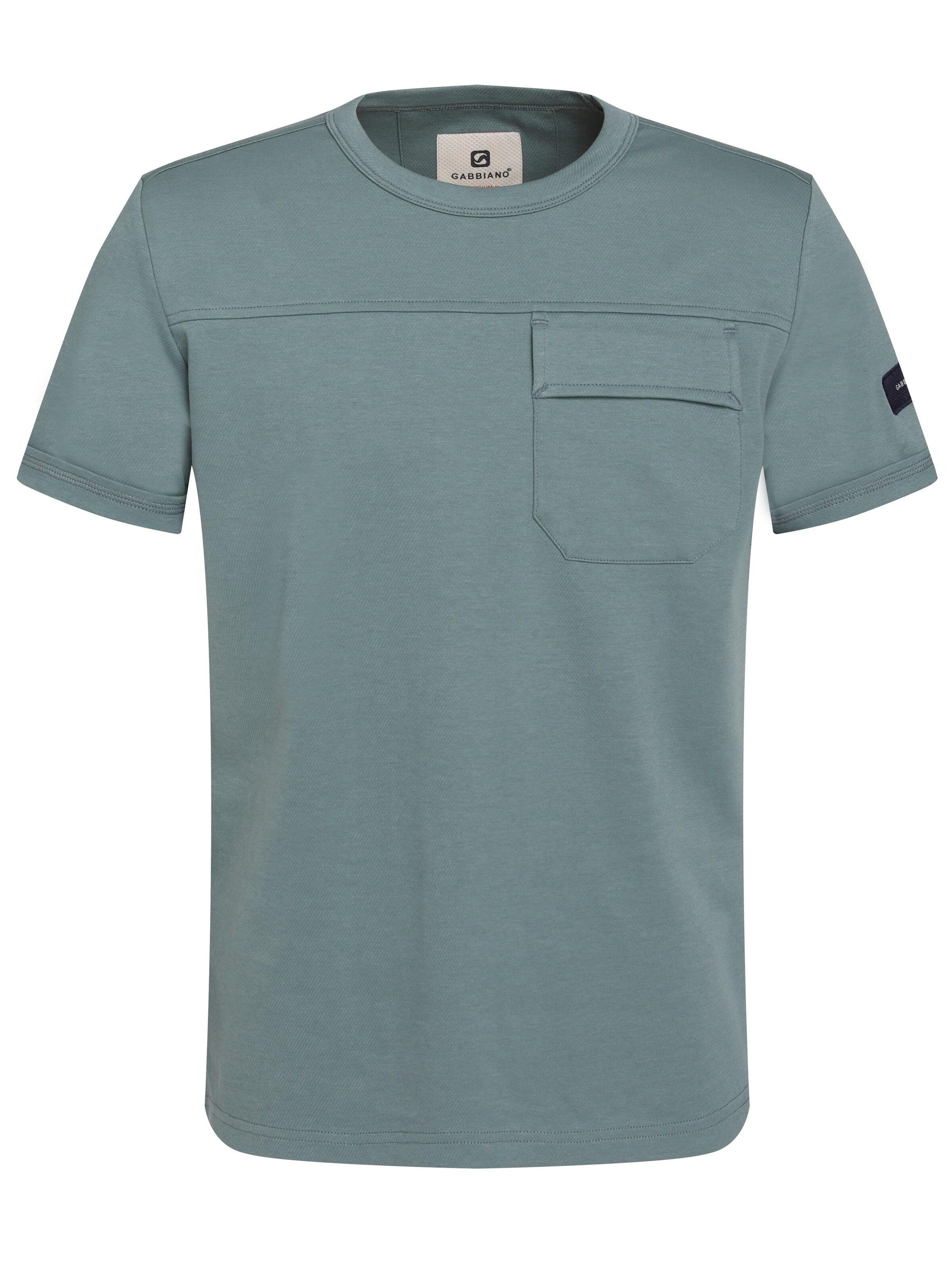 Gabbiano Shirt 'Interlock Diagonal' in Blue