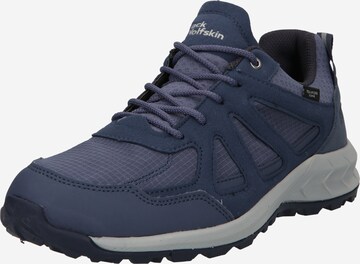 JACK WOLFSKIN - Zapatos bajos 'Woodland' en azul: frente