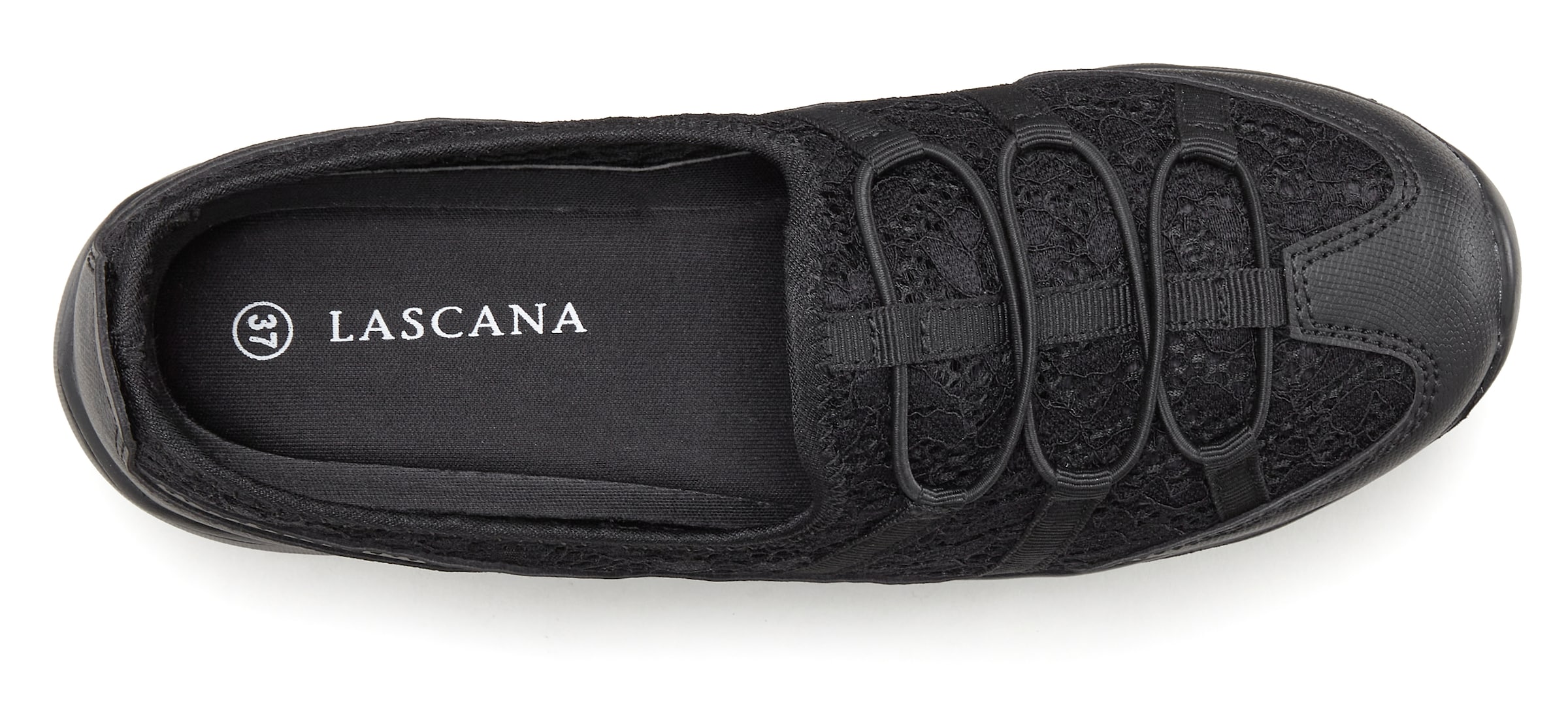 Baskets basses LASCANA en noir