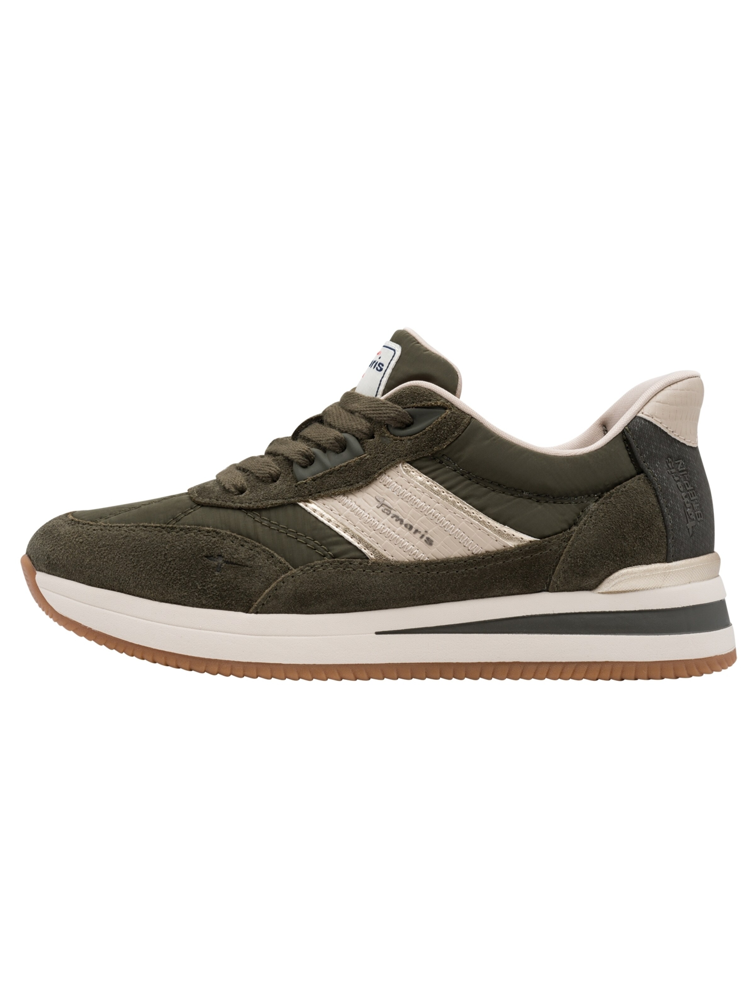 Tamaris Sneakers laag in Groen
