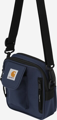 Carhartt WIP - Bolso de hombro en azul: frente