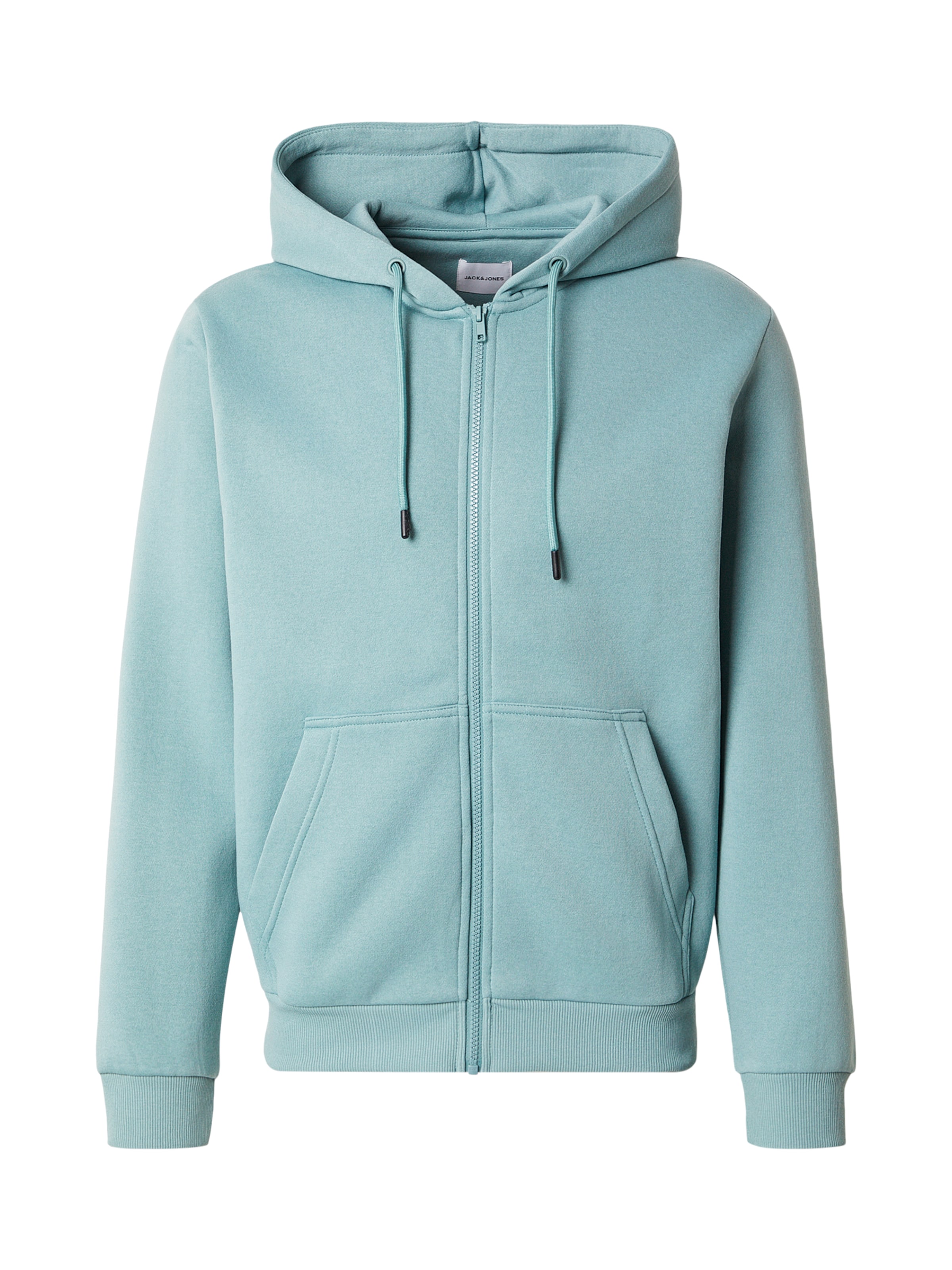 JACK & JONES Mikina 'JJEBradley' – zelená: přední strana