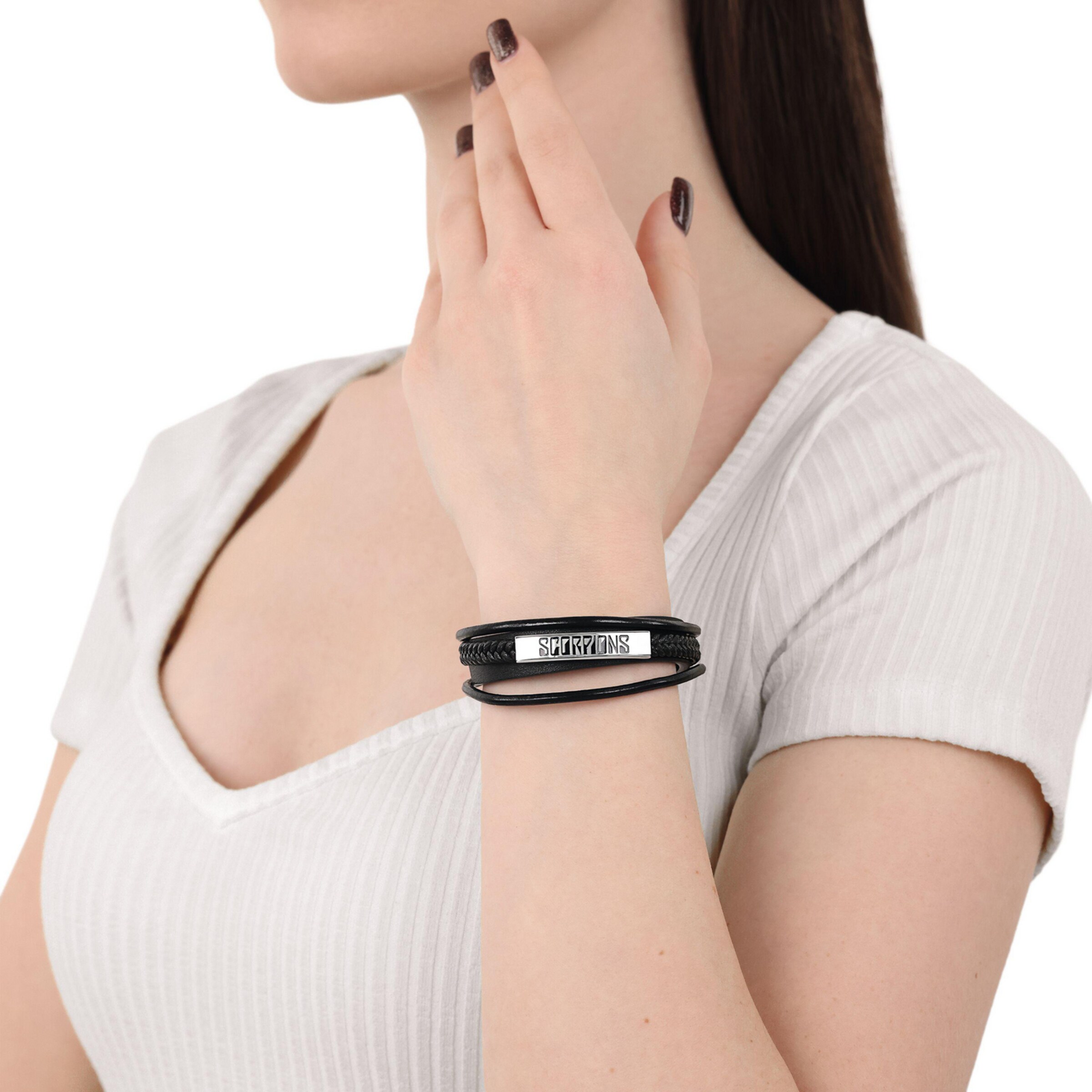 AMOR Bracelet 'Scorpions' in Black