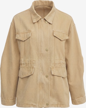 MYMO Between-season jacket in Beige: front
