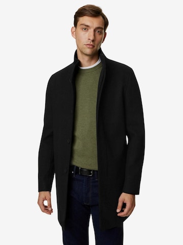 Marks & Spencer Between-Seasons Coat in Black: front
