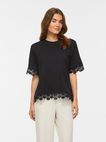 T-shirt 'VIVora' VILA en noir : devant