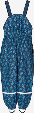 PLAYSHOES Tapered Tuinbroek in Blauw: voorkant