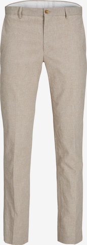 Pantaloni con piega frontale 'Riviera' di JACK & JONES in beige: frontale