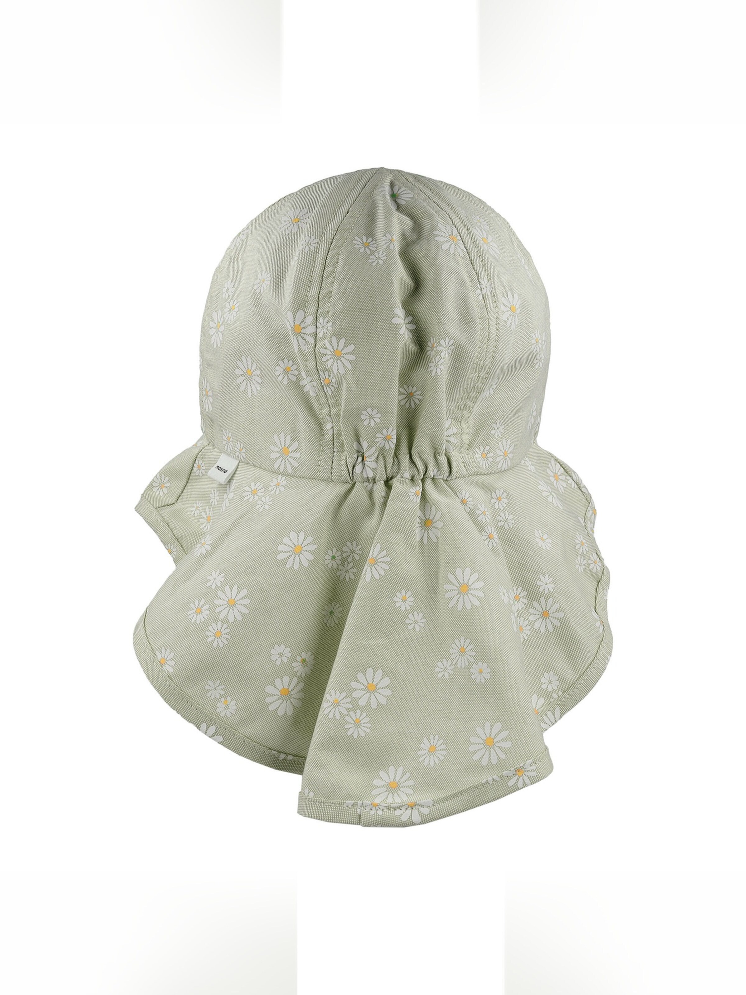 MAXIMO Hat 'MINI GIRL-Flapper Nackenschutz, Bindeband, UV 50' in Green