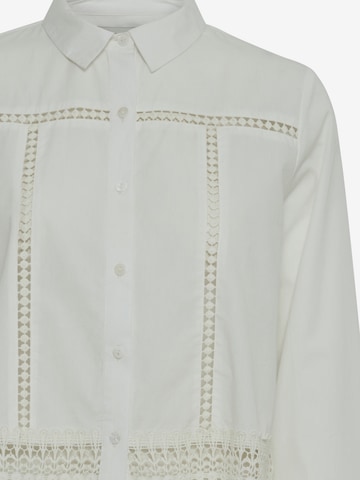 Camicia da donna 'HILAVA' di ICHI in bianco