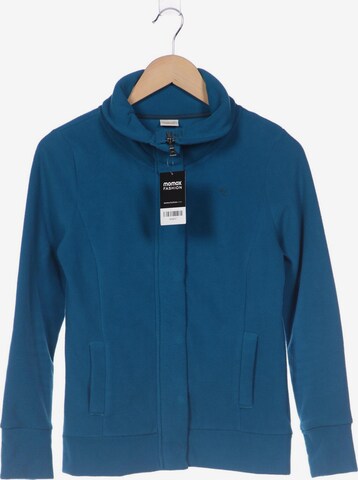 ESPRIT Sweatshirt & Zip-Up Hoodie in XS in Blue: front