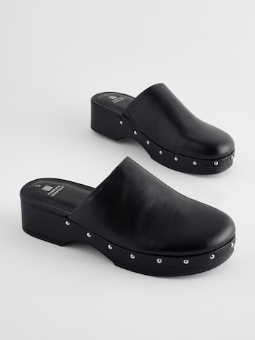 Next Clogs 'Forever Comfort' in Schwarz