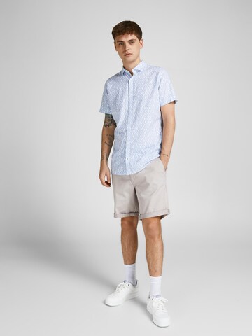 JACK & JONES regular Παντελόνι τσίνο 'FRED' σε γκρι