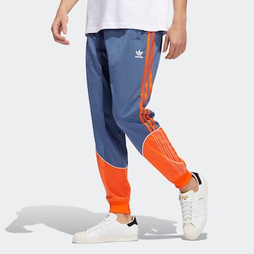 Tapered Pantaloni 'Tricot Sst' di ADIDAS ORIGINALS in blu: frontale