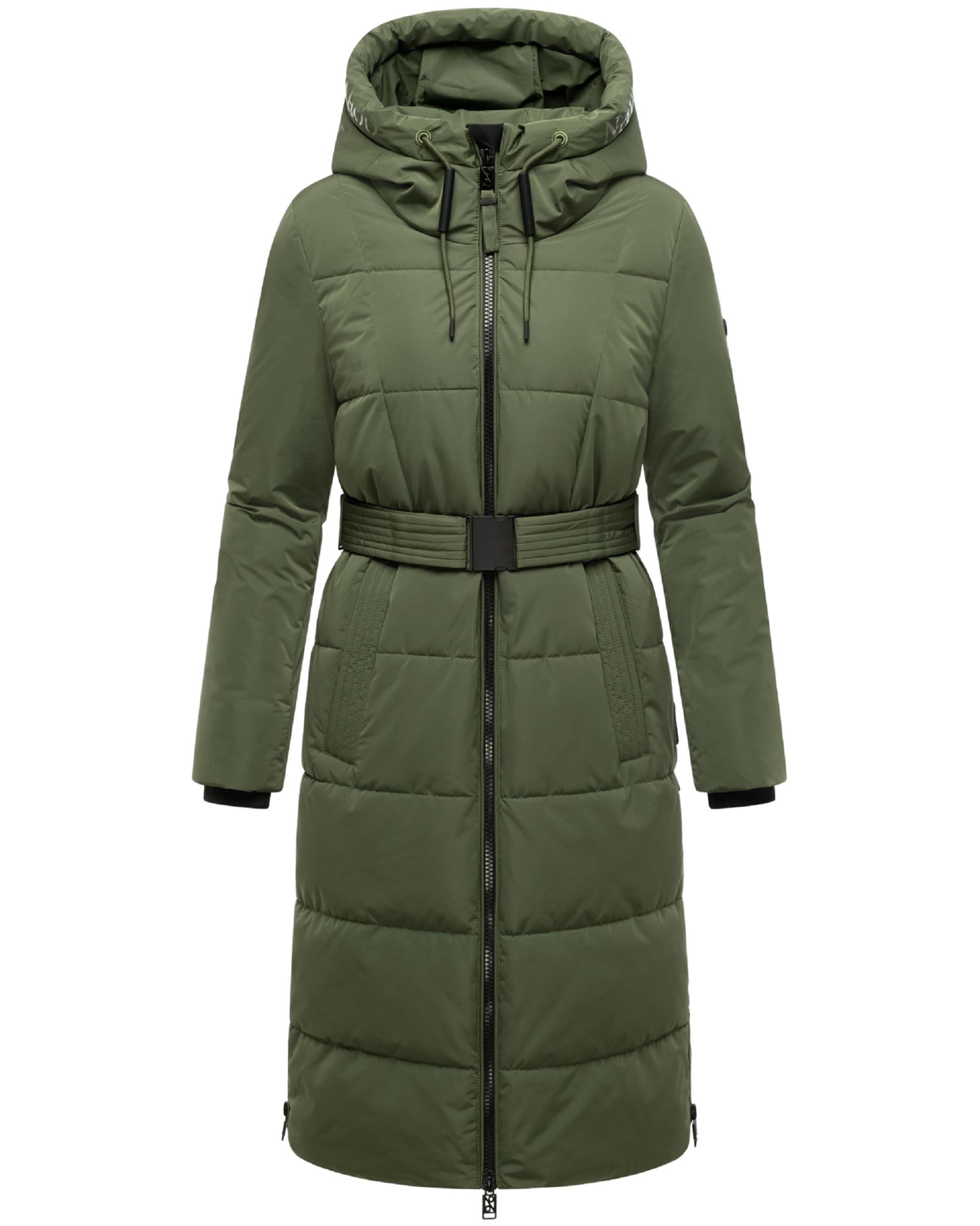 Manteau d’hiver 'Herbstnebel 14' NAVAHOO en vert : devant