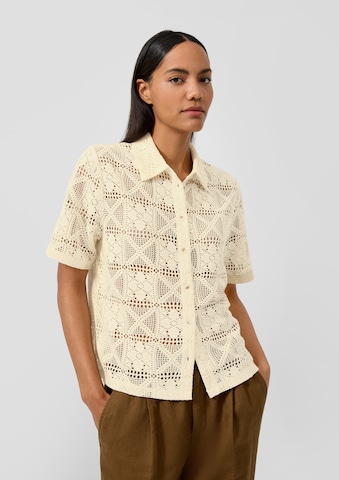 Chemisier s.Oliver en beige : devant