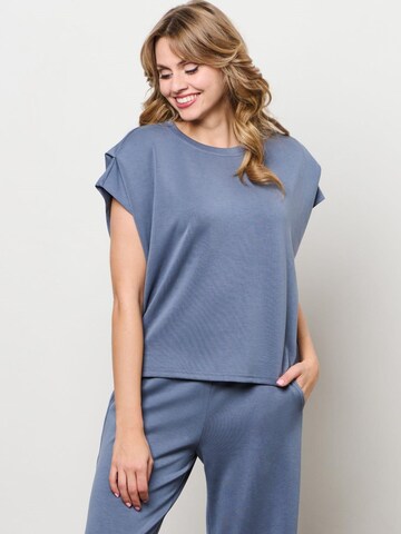&co woman Shirt '&Co woman Danea dark slate' in Grey: front