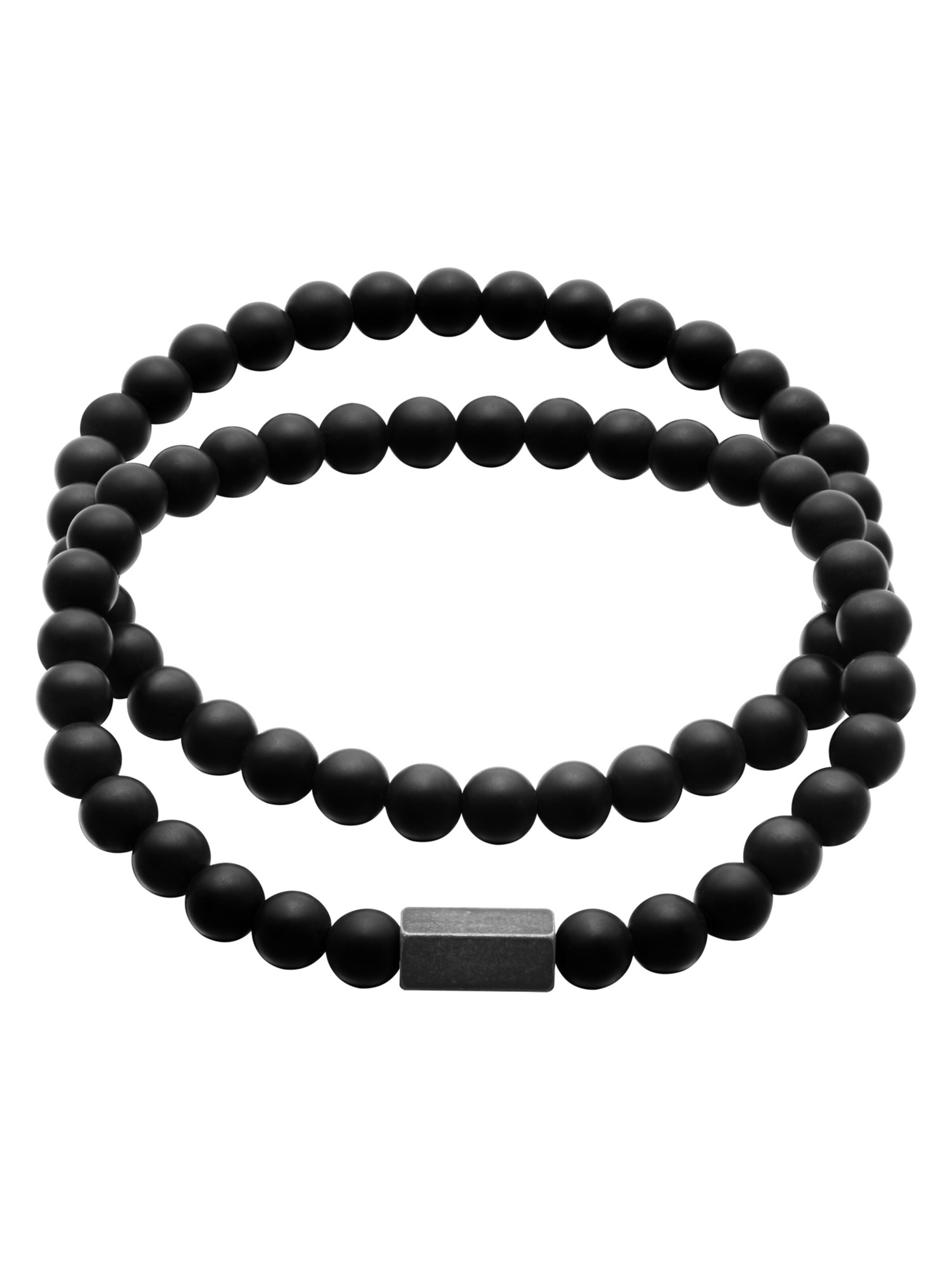 True Rebels - Pulsera en negro: frente