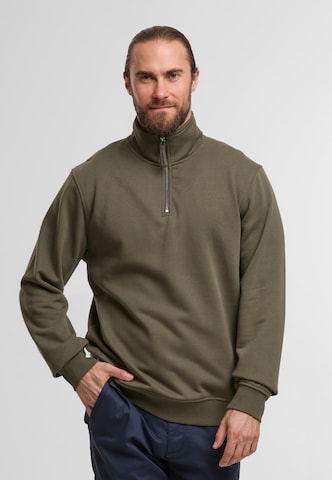 Sweat-shirt 'INPortal' INDICODE JEANS en vert : devant