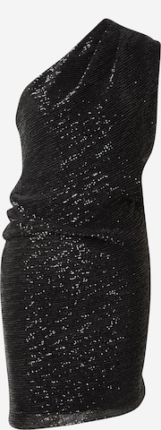 Rochie de cocktail de la IRO pe negru: față