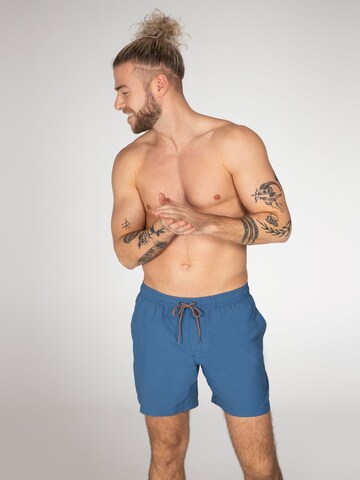 PROTEST Badeshorts 'FAST' in Blau