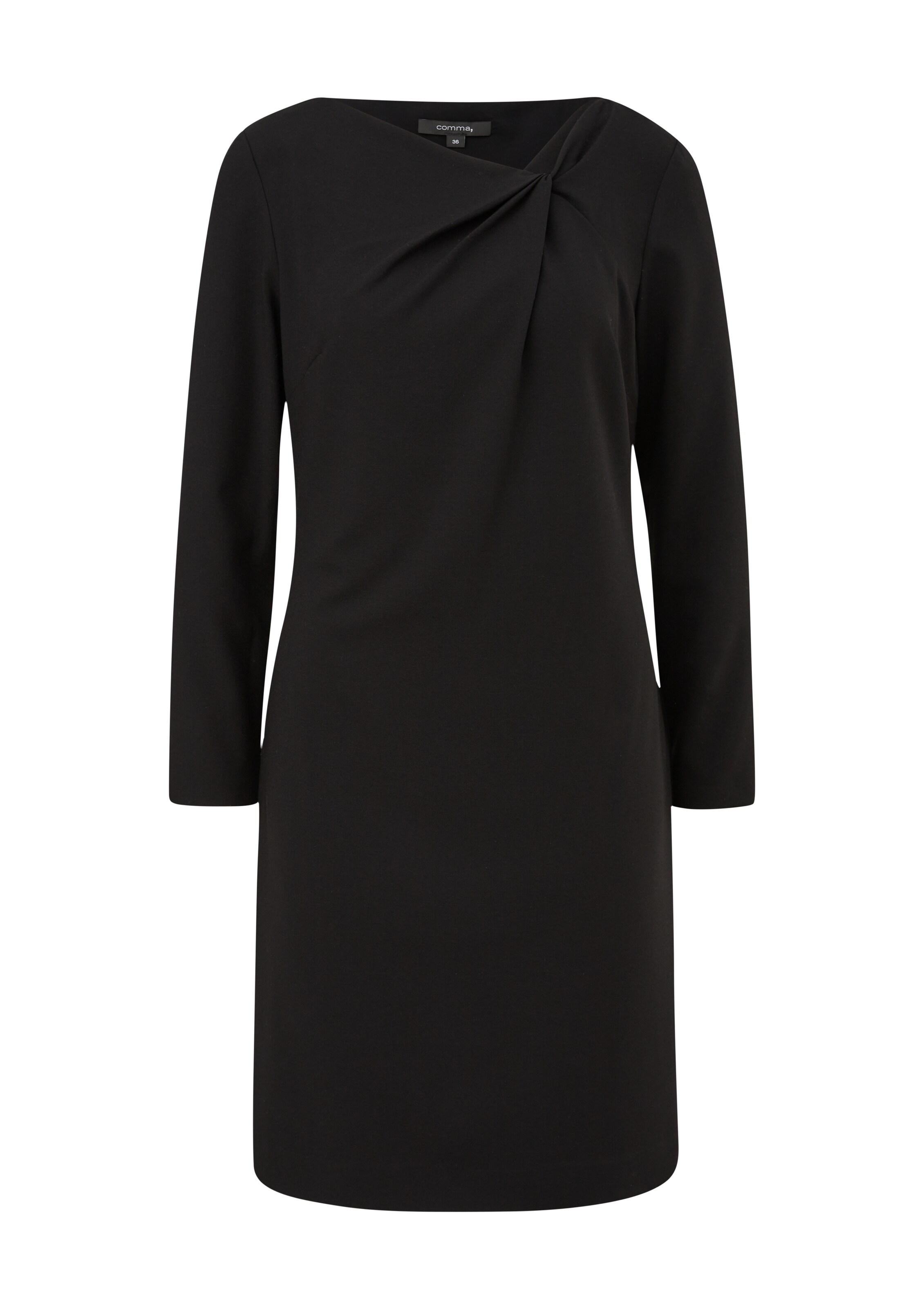 COMMA Dress in Black: front