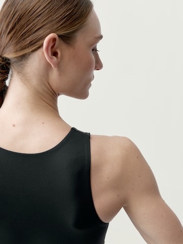 Born Bustier Sport bh 'Elin' in Zwart