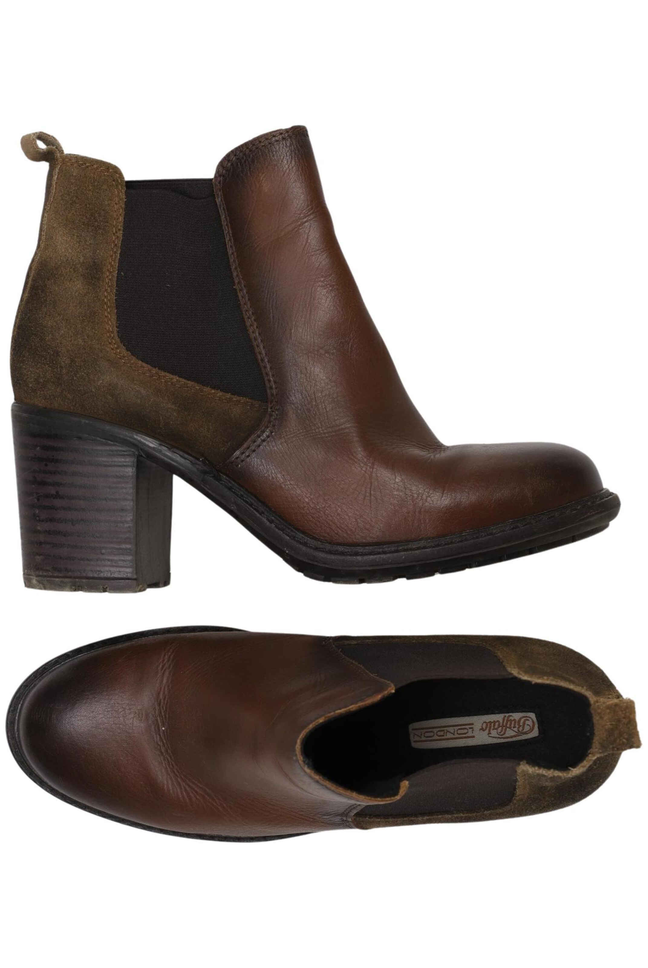 Buffalo London Stiefelette 38 in Braun: Vorderseite