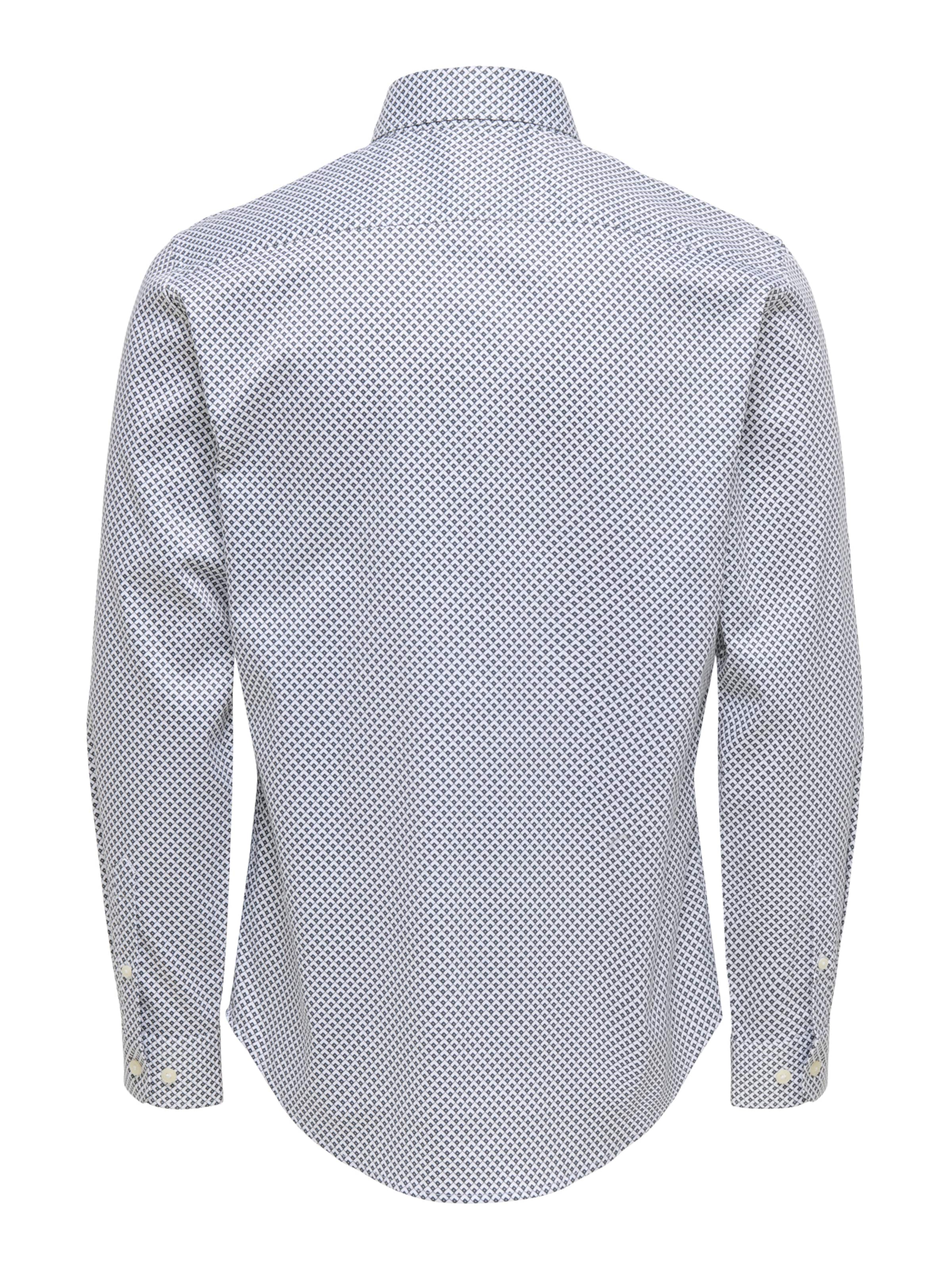 Only & Sons - Slim Fit Camisa 'ONSJIM' em cinzento