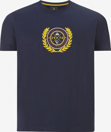 Charles Colby T-Shirt ' Earl Sadwyn ' in Blau: predná strana